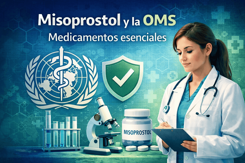 Misoprostol y la OMS esenciales