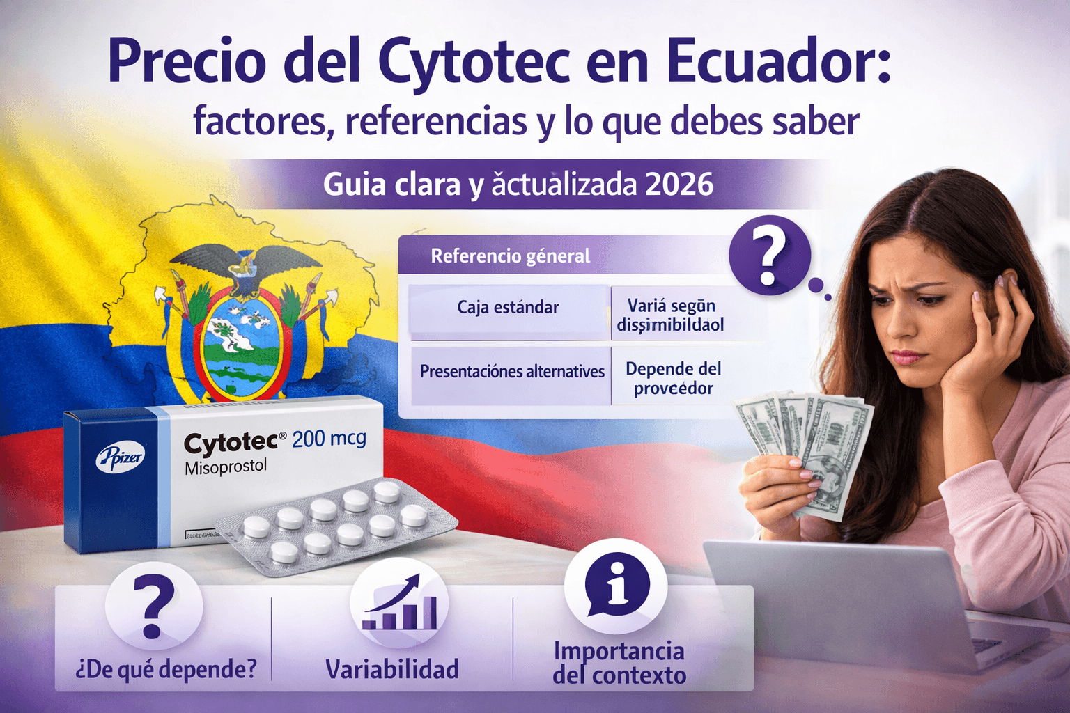 Precio del Cytotec en Ecuador