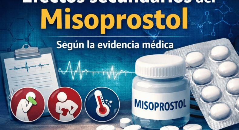 Efectos secundarios del misoprostol según la evidencia médica