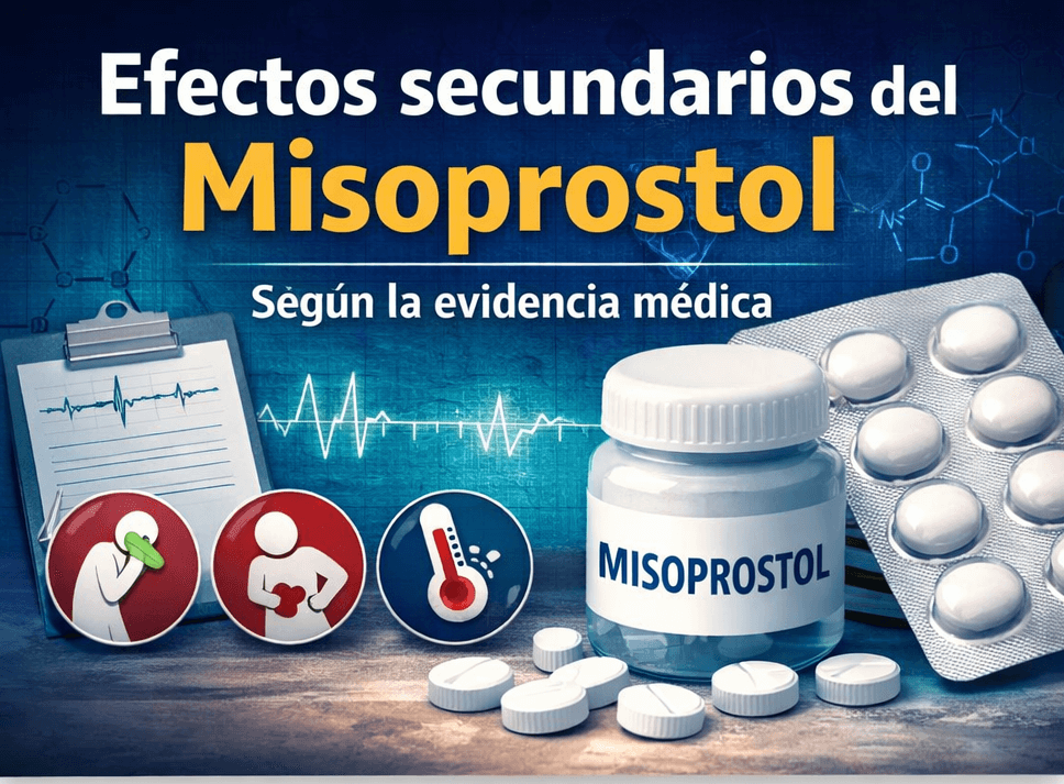 Efectos secundarios del misoprostol según la evidencia médica